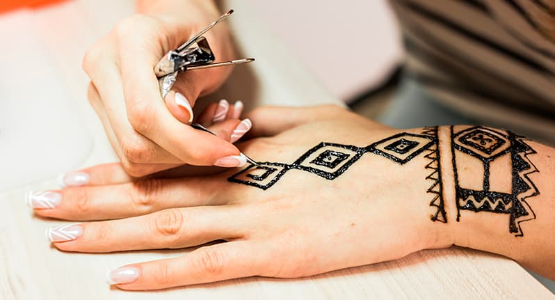 tatuaje de henna